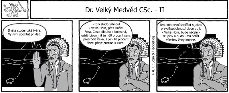 Studentův komiksový strip